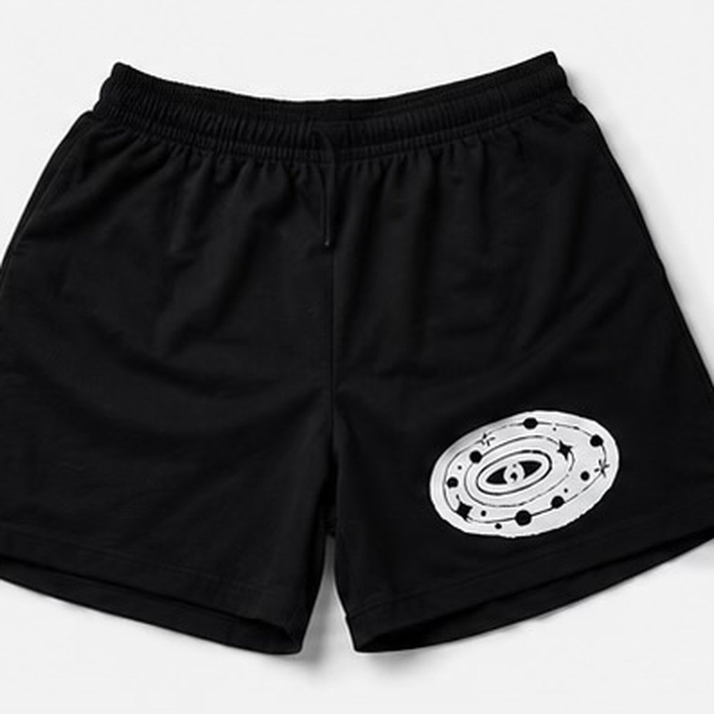 Short Noir & Blanc Orbit, noir et blanc, vue face